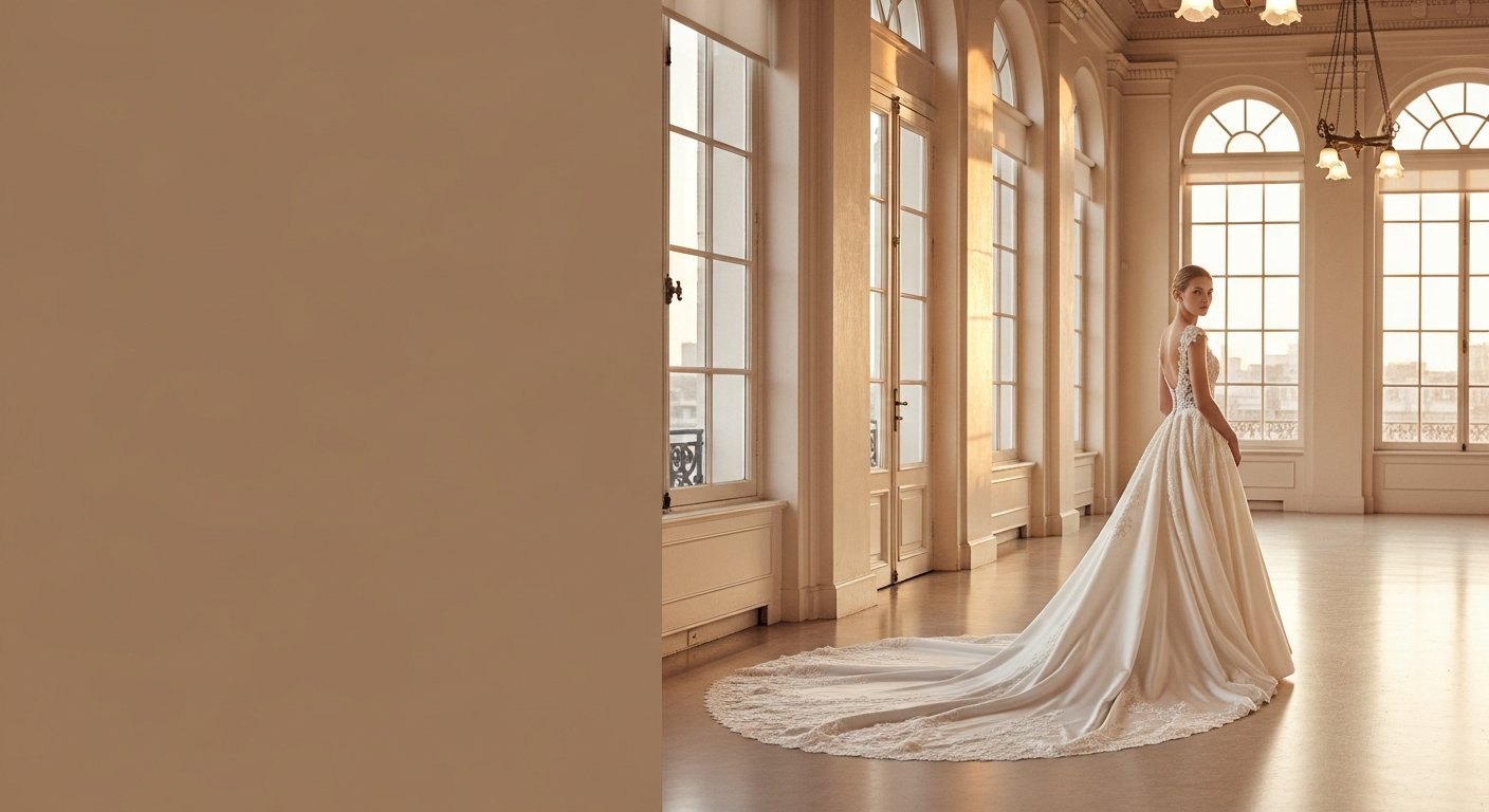 Robe de mariée haute couture